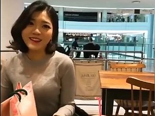 Koreański amoralny kurwa piersiach wideo
