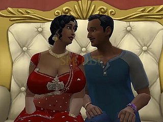 Vol 1 Parte 3 - Desi Saree Aunty Lakshmi è stata sedotta dal marito arrapato di sua sorella - Wicked Whims