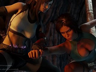 Capture Lara with parcel of the same thing
