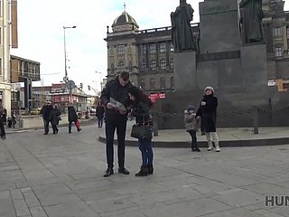 Czech battle-axe fucked by a stranger
