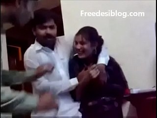 Pakistani Desi woman and house-servant know in hostel room