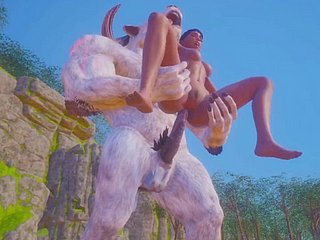 Olivia Shafting Linty Beast Inserts Horsecock Close to Selfish Pussy And Bore