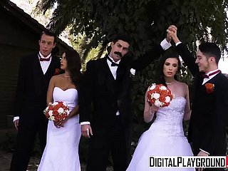 DigitalPlayground - Wedding Belles Scene 2 Casey Calvert Bra