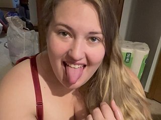 HOT bbw Get hitched Blowjob Pay off Cum!!  beside a smile