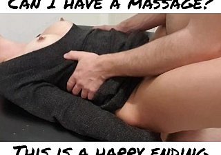 Posso ter massagem? Isso é um pay-off muito feliz