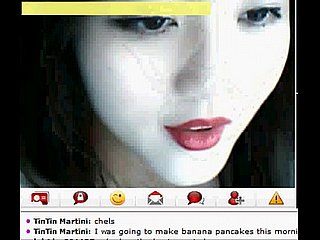 Fille chinoise sexy sur cam