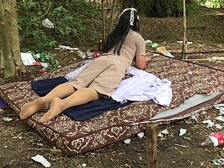 Thai ladyboy omnibus without equal outdoor