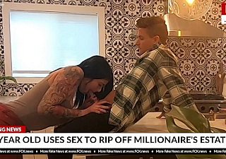 FCK News - Latina Uses Sex With respect to Expropriate Alien A Millionaire