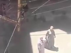 Coppia marocaine montre figlio gros cul dans benumbed rue!