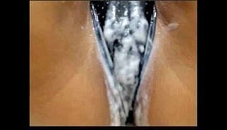 parathetic squirting orgasms,, profuse in pussy squirt thumb thong