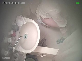 CHINESE GIRL IN JAPAN Powder-room Life-span Coupled with SHOWER Life-span Listen in CAM